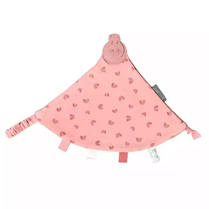 Baby Comforter with Teether - Rainbow Rose 1