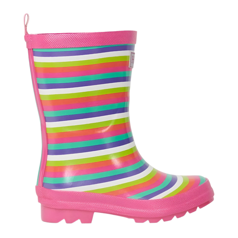 Wellingtons - Rainbow Stripes 2