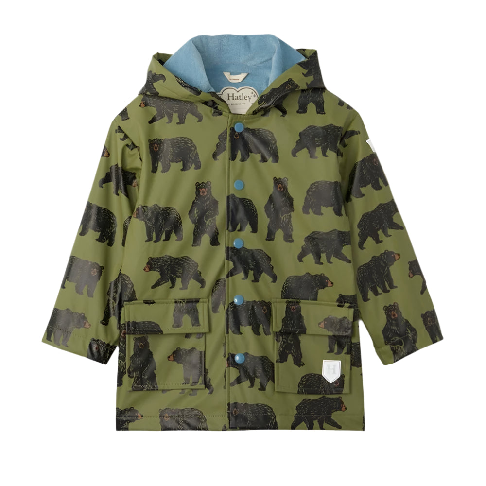 Hatley Rain Jacket - Wild Bears 