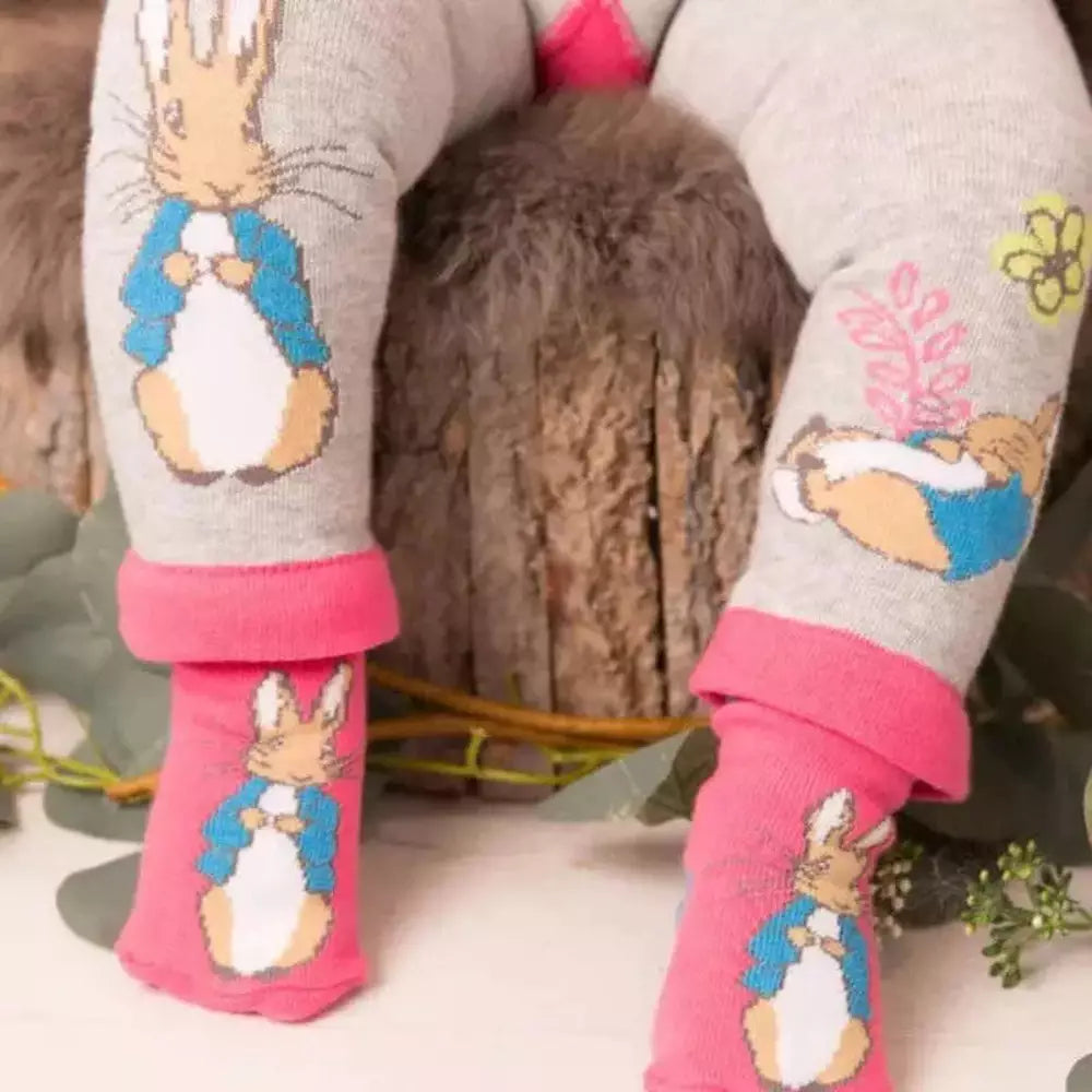 Peter Rabbit Pink Socks 2