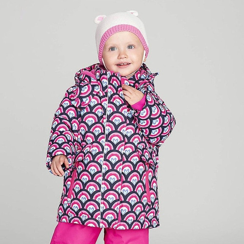 Lovely Rainbows Snow Coat 2