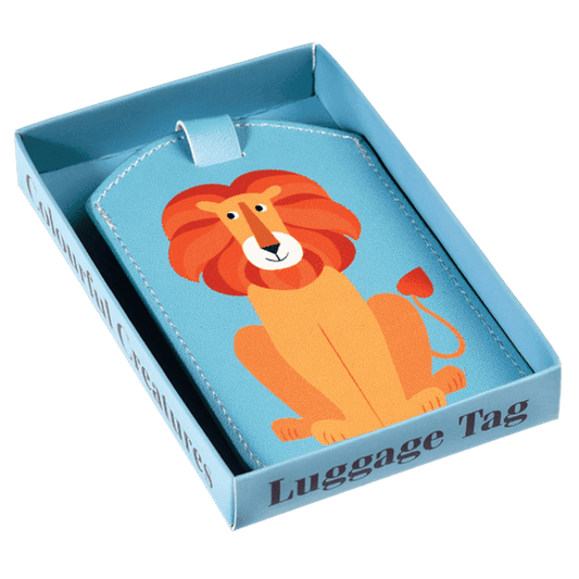 Charlie The Lion Luggage Tag 2