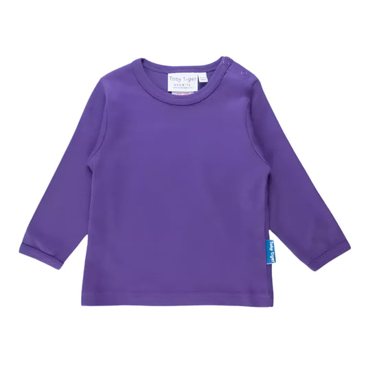 Toby Tiger Purple Top Basics 