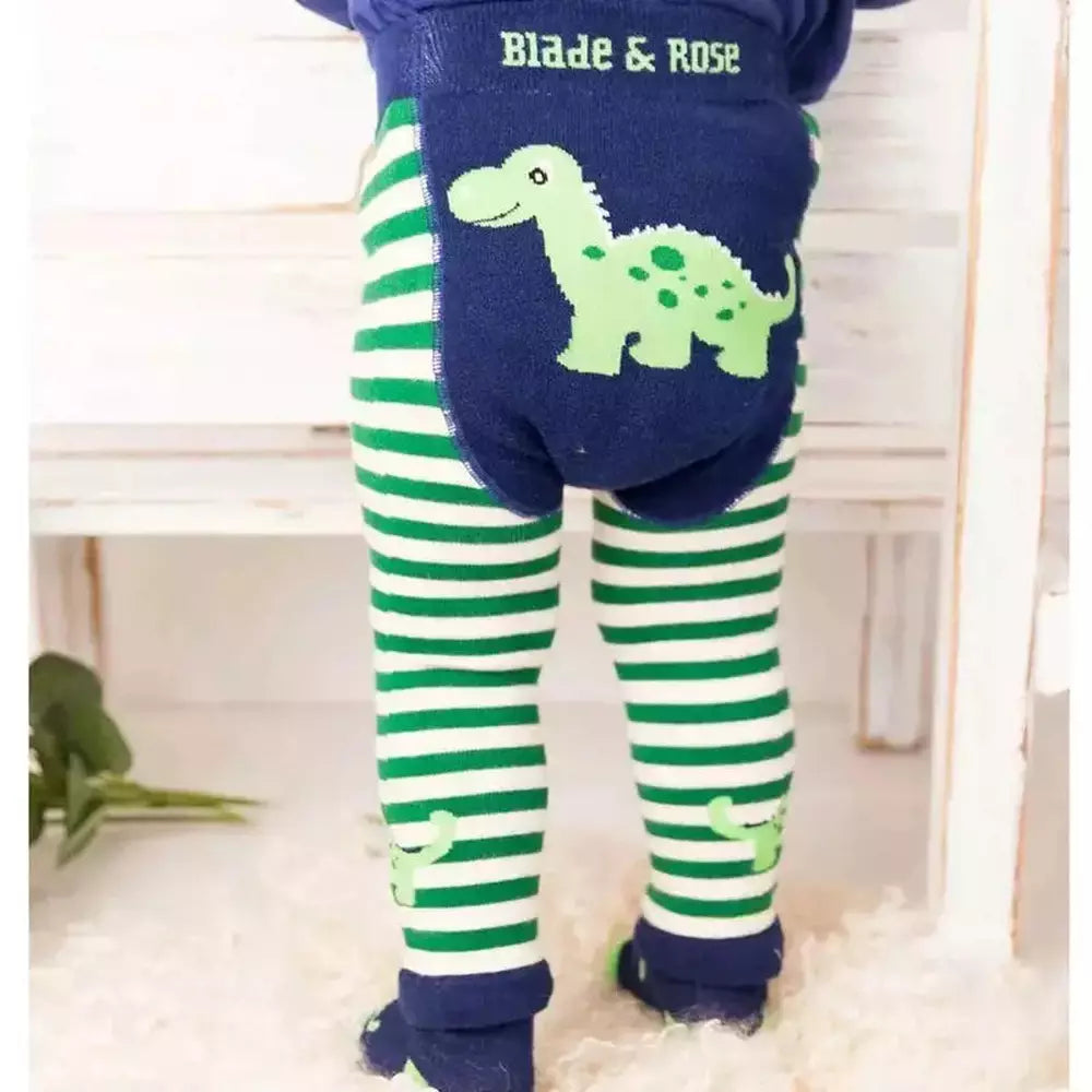 Maple Diplodocus Knitted Leggings 1