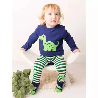 Diplodocus Knitted Leggings 2