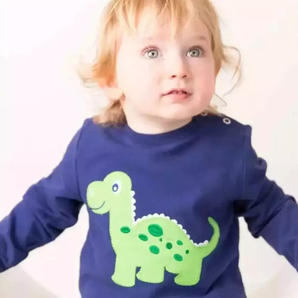 Maple Diplodocus Applique Top 1