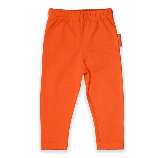 Orange Basic Leggings 1