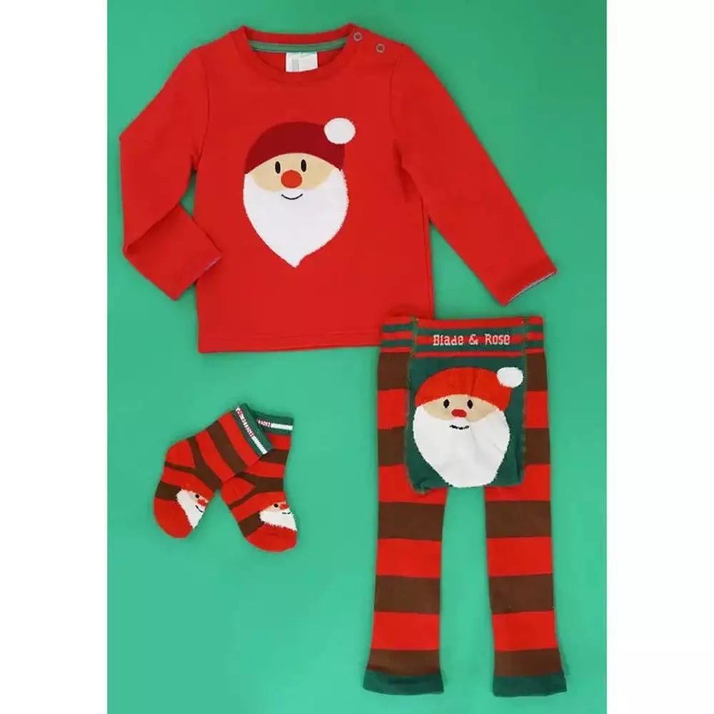 Santa Applique Top 2
